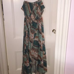 Off the shoulder LF maxi dress